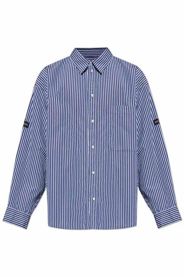 BLUE Striped shirt