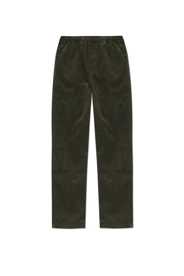 GREEN Corduroy pants "Jabari"