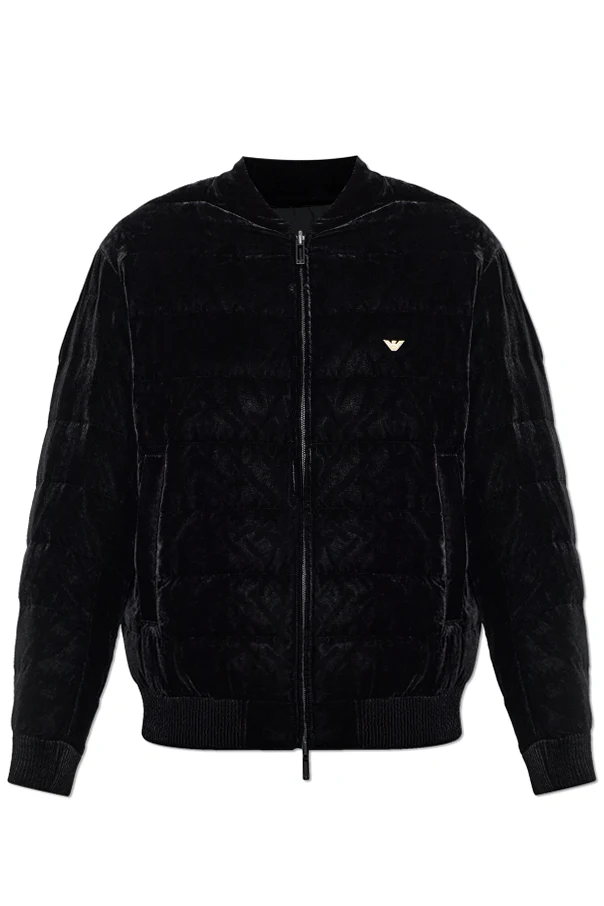 SCHWARZ Wendbare Jacke mit Kapuze