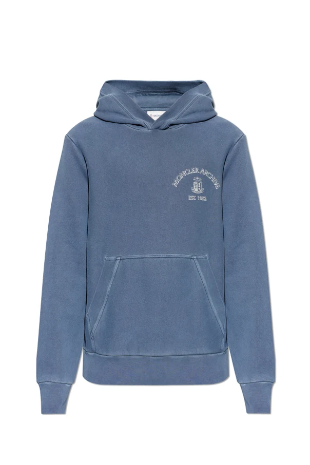 BLAU Kapuzenpullover
