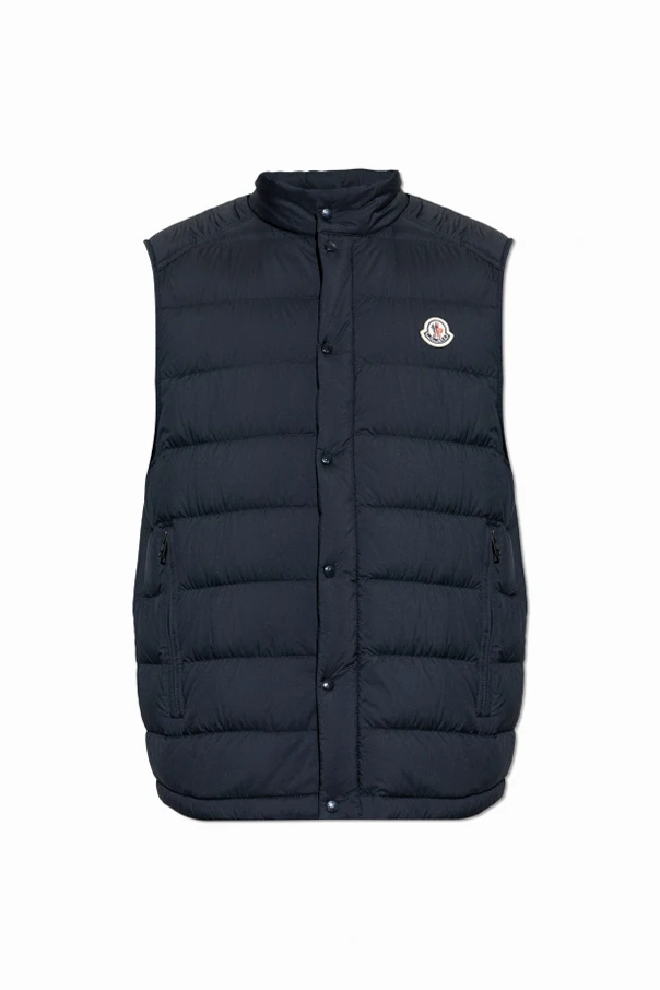 GRANATOWY Puchowa kamizelka ‘Barthe’