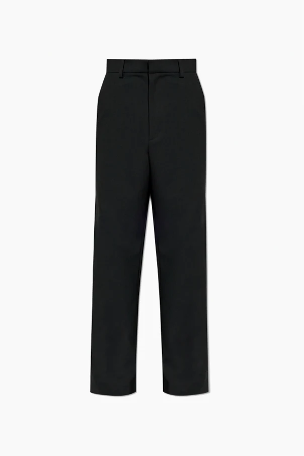 CZARNY Spodnie `P-HANT-DRESSY-CJBF`