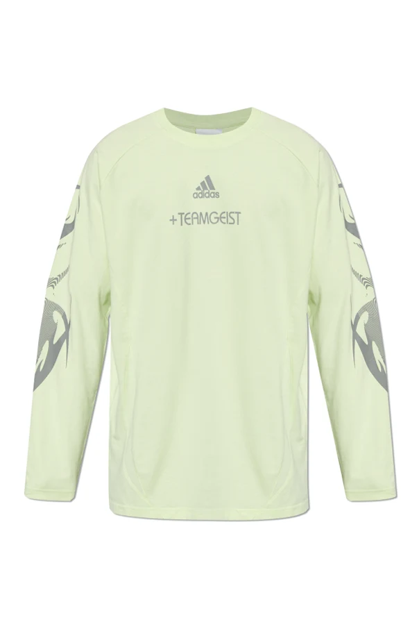 GREEN T-shirt with print