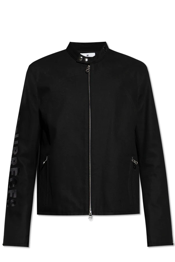 SCHWARZ Jacke mit langen Ärmeln