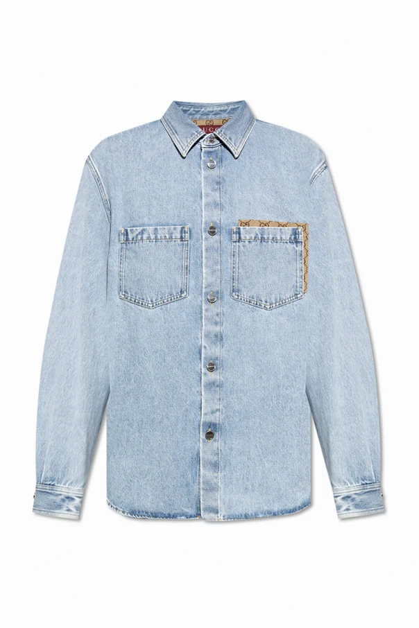 HELLBLAU Jeanshemd