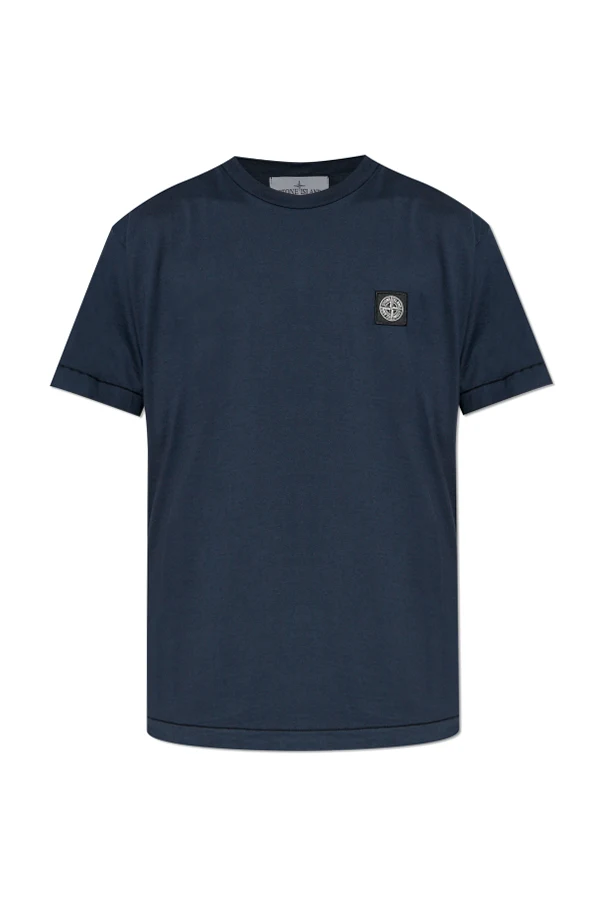 MARINEBLAU T-Shirt mit Logo