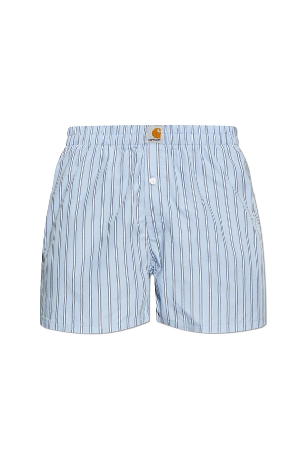 light blue Boxers with logo