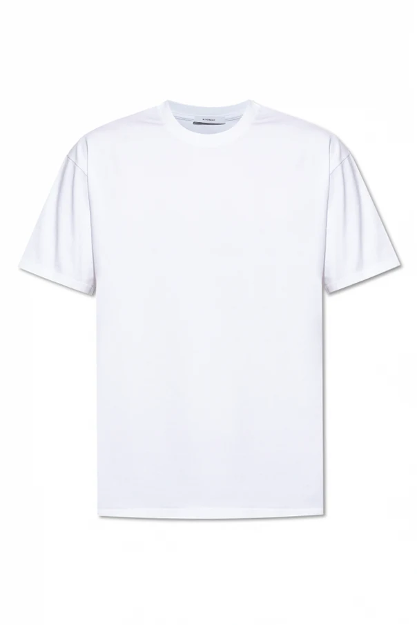 BIAŁY  T-shirt z nadrukowanym logo