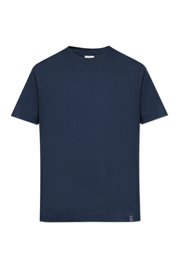 MARINEBLAU T-Shirt mit Rundhalsausschnitt