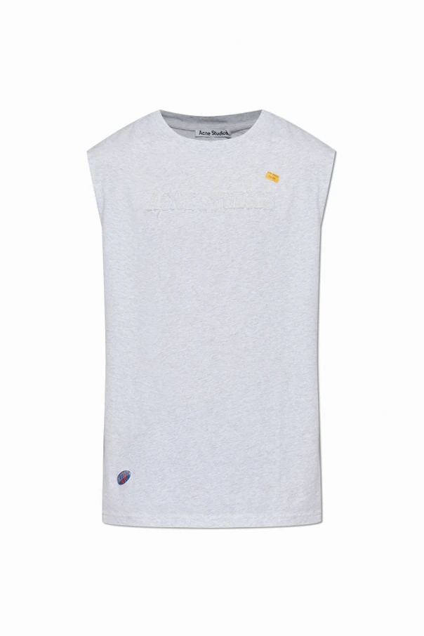 GRAU T-Shirt mit Logo
