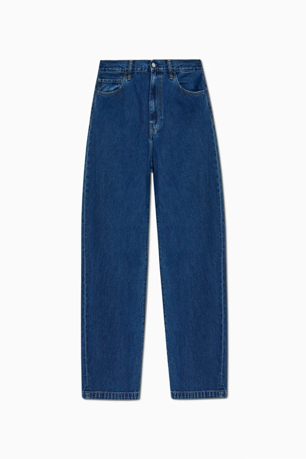 NAVY BLUE Jeans with logo