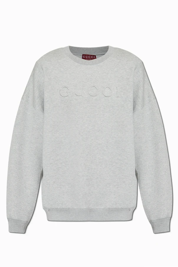 GRAU Sweatshirt mit Logo