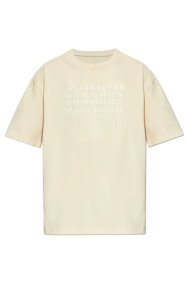BEIGE T-Shirt mit Druck