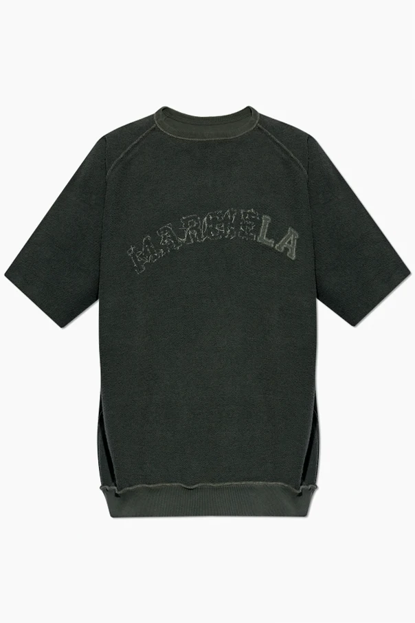 GRAU Pullover mit Logo