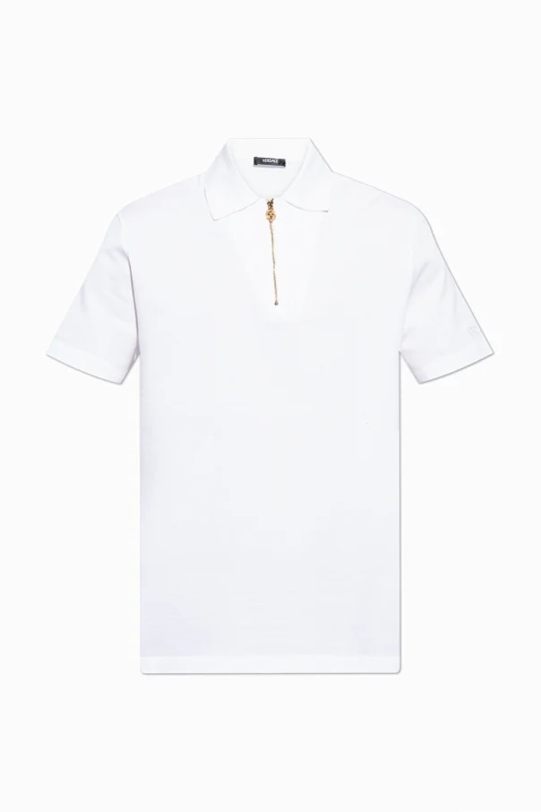 WHITE Cotton Polo