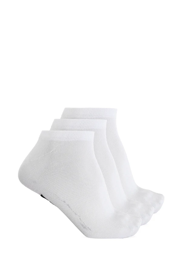 BIAŁY  Trójpak skarpet ` SKM-GOST-THREEPACK`