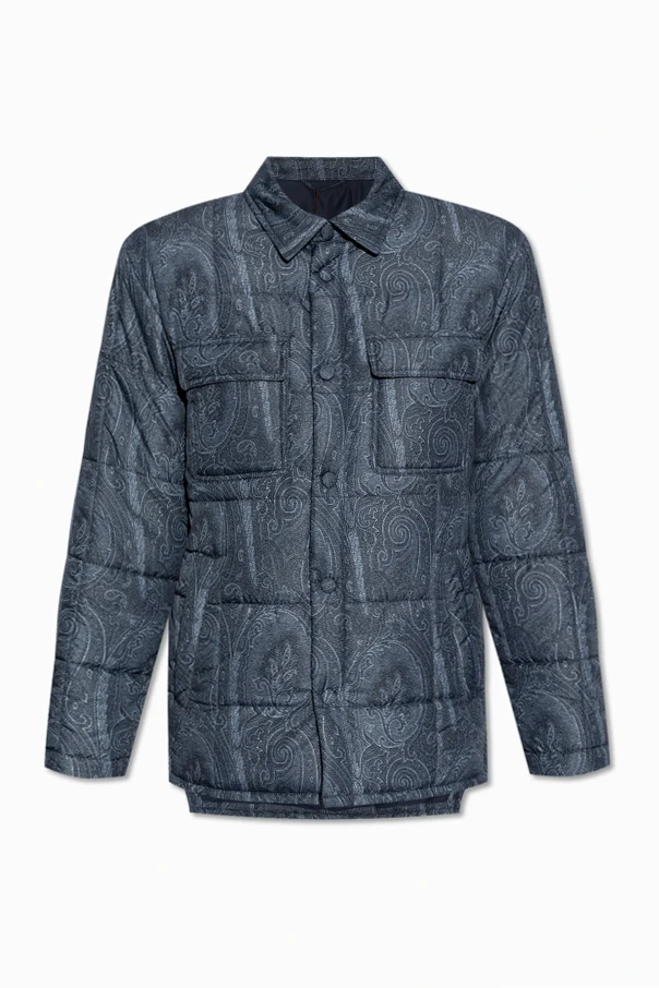 MARINEBLAU Gefütterte Jacke mit Taschen