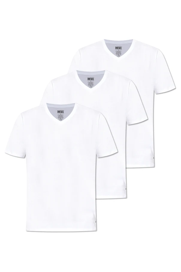BIAŁY  Trójpak t-shirtów `MICHAEL-D-BOX-3PACK`