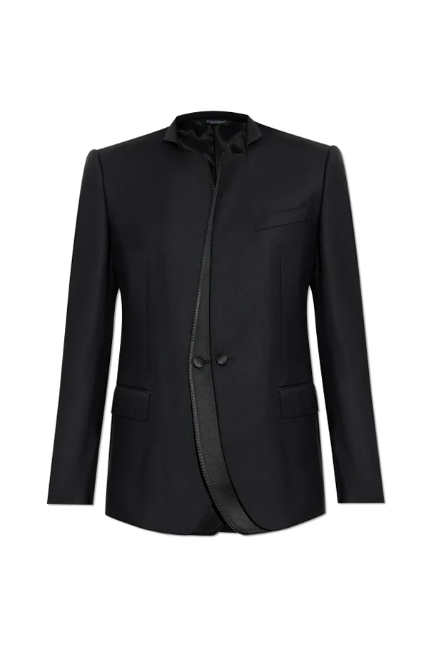 BLACK Wool blazer