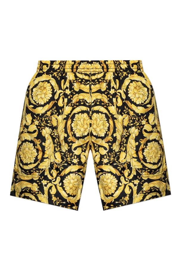 ŻÓŁTY Szorty kąpielowe