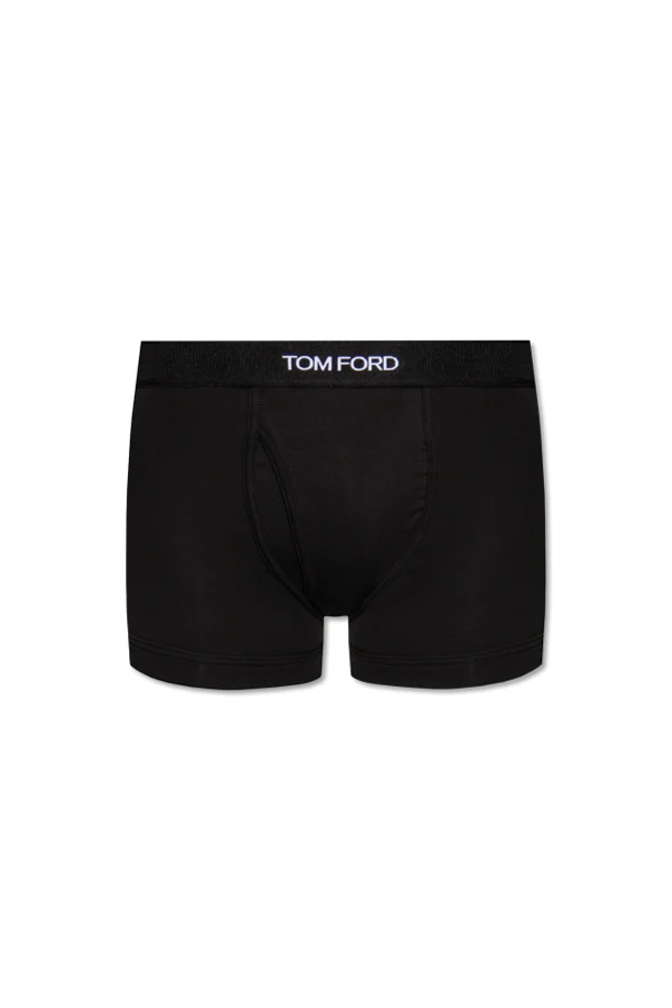 BLACK Boxers with logo