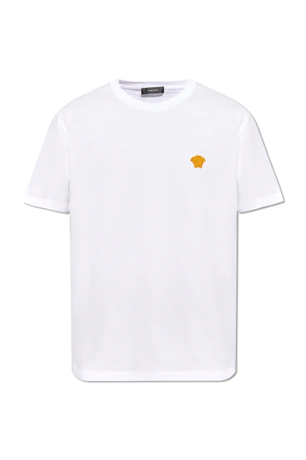 WHITE T-shirt with logo