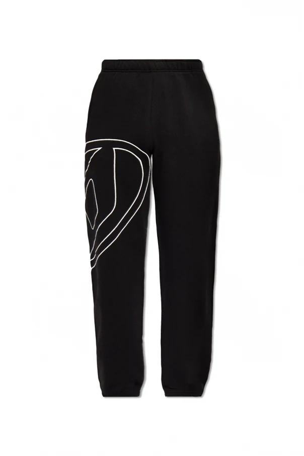 CZARNY Spodnie dresowe ‘P-MARKY-MEGOVAL-D’