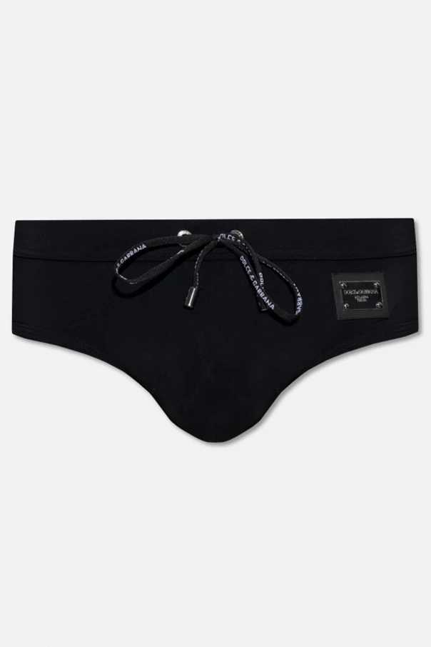 BLACK Swimming briefs
