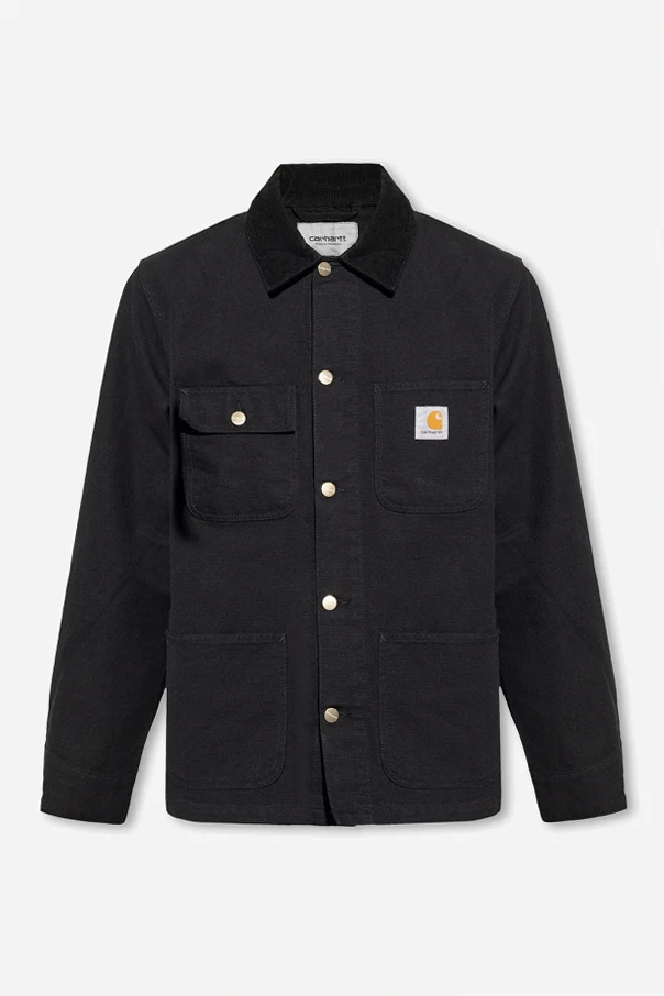 SCHWARZ Denim jacket with logo