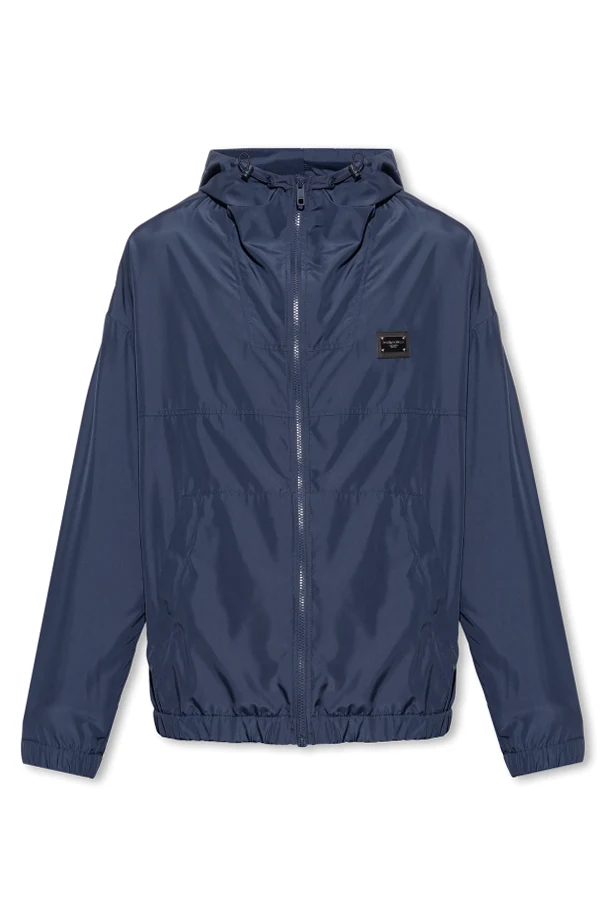 NAVY BLUE Track jacket