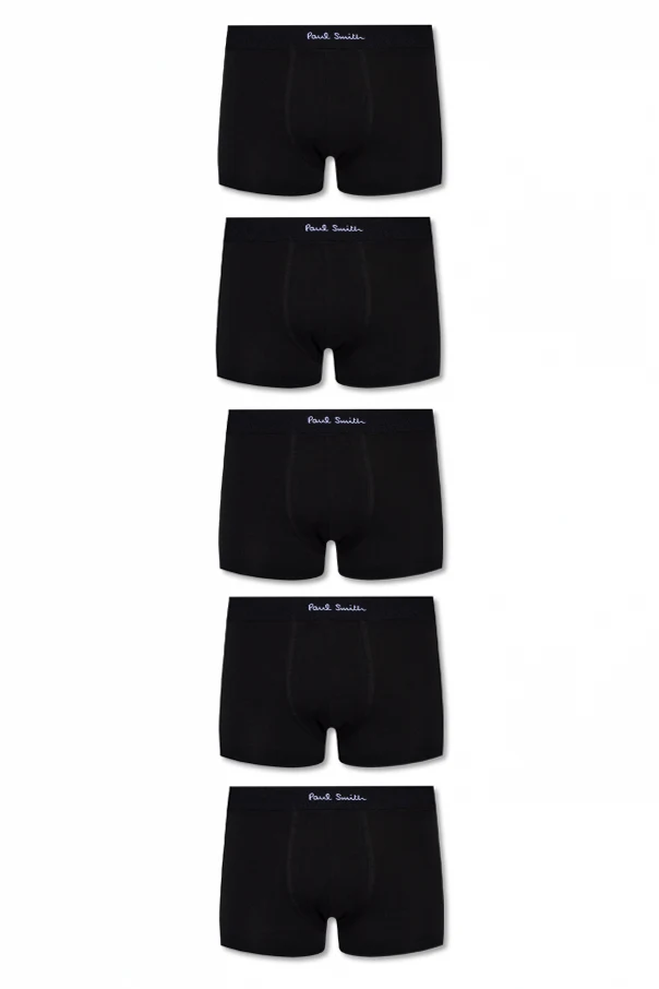 BLACK Boxers five-pack
