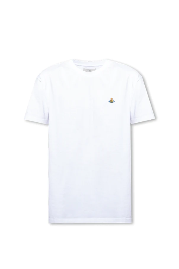 BIAŁY  T-shirt z logo
