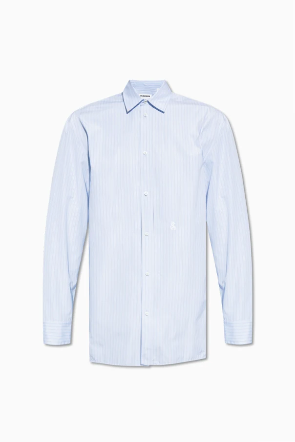 HELLBLAU Cotton shirt with logo
