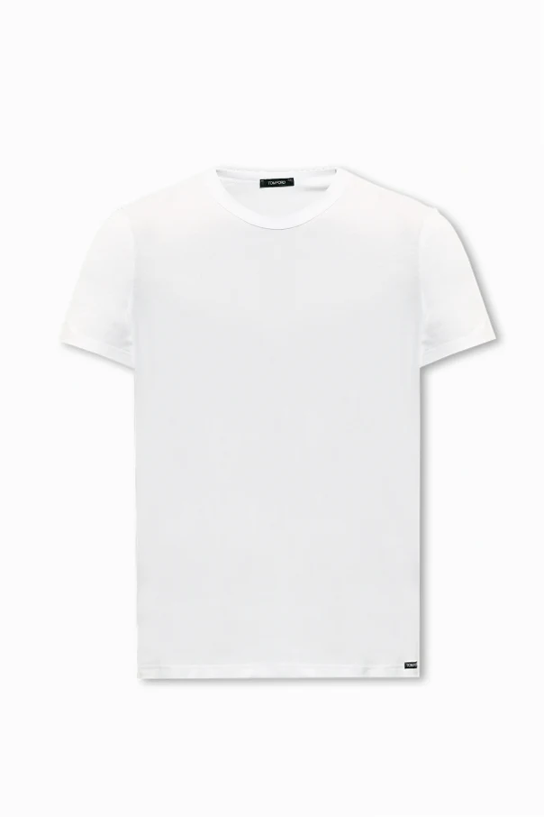 BIAŁY  Bawełniany t-shirt