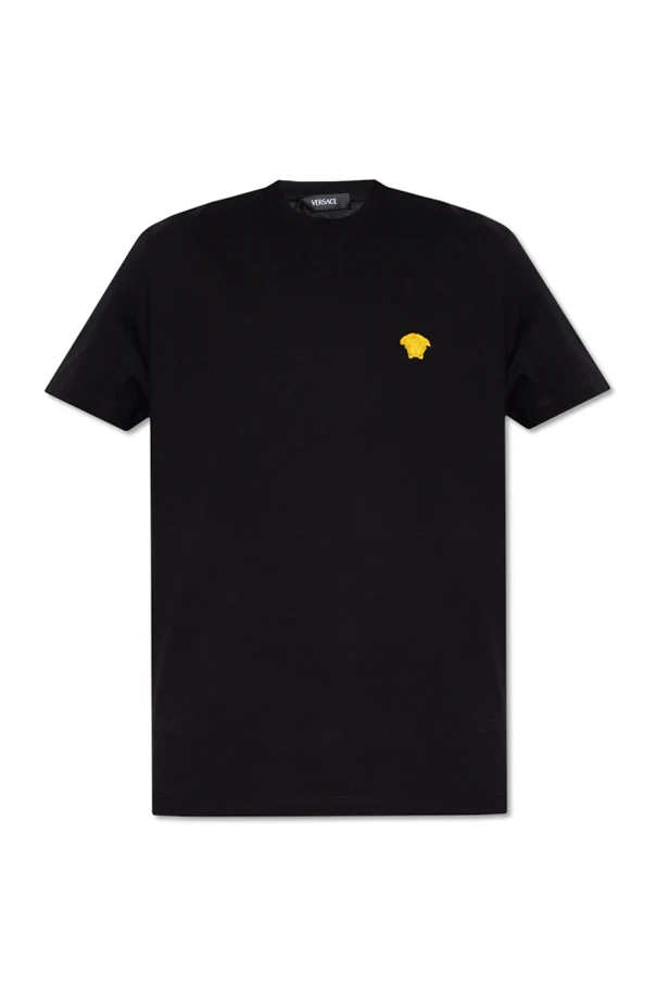 BLACK T-shirt with Medusa face