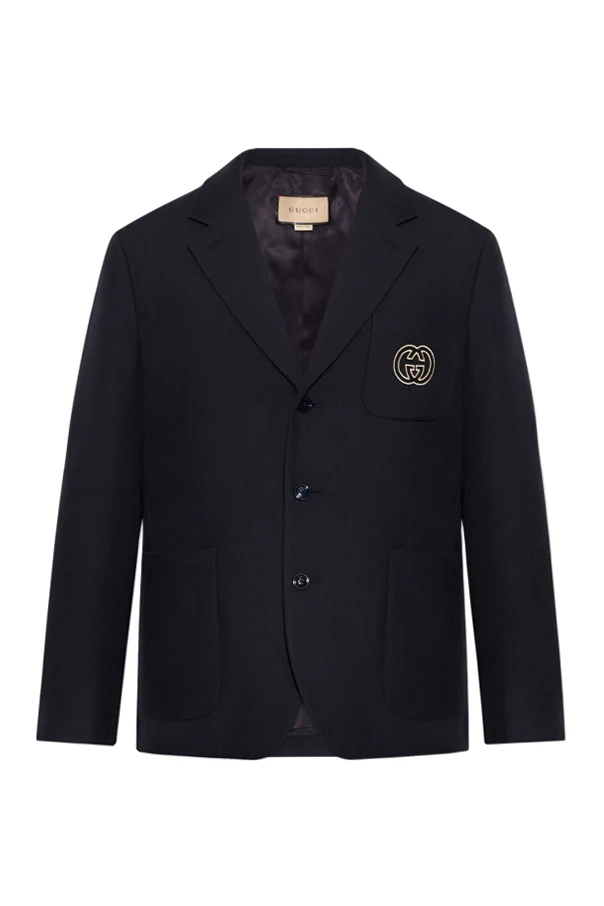 MARINEBLAU Blazer with monogram