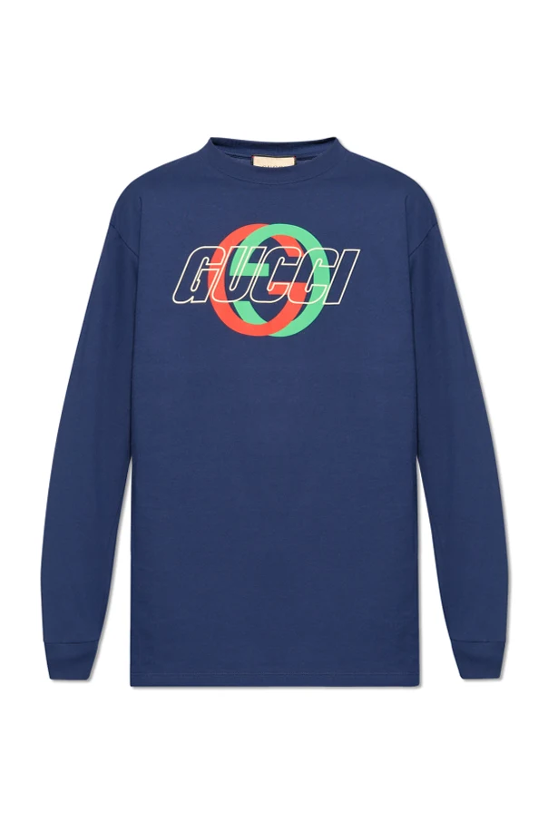MARINEBLAU T-shirt with logo