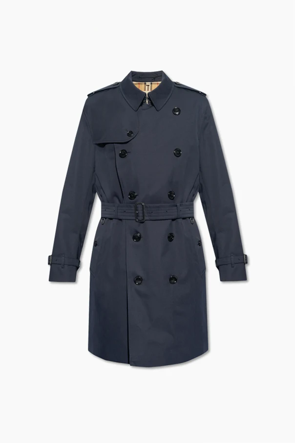NAVY BLUE ‘Kensington Mid’ trench coat