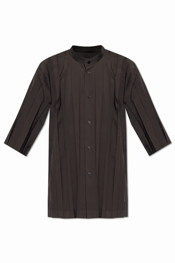 GRAU Oversize pleated shirt
