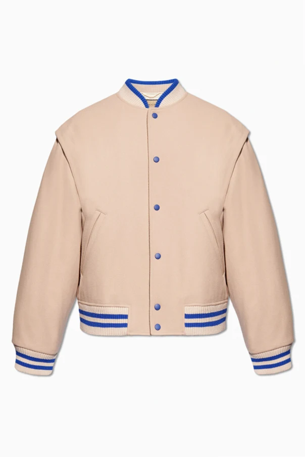 CREME Wool bomber jacket