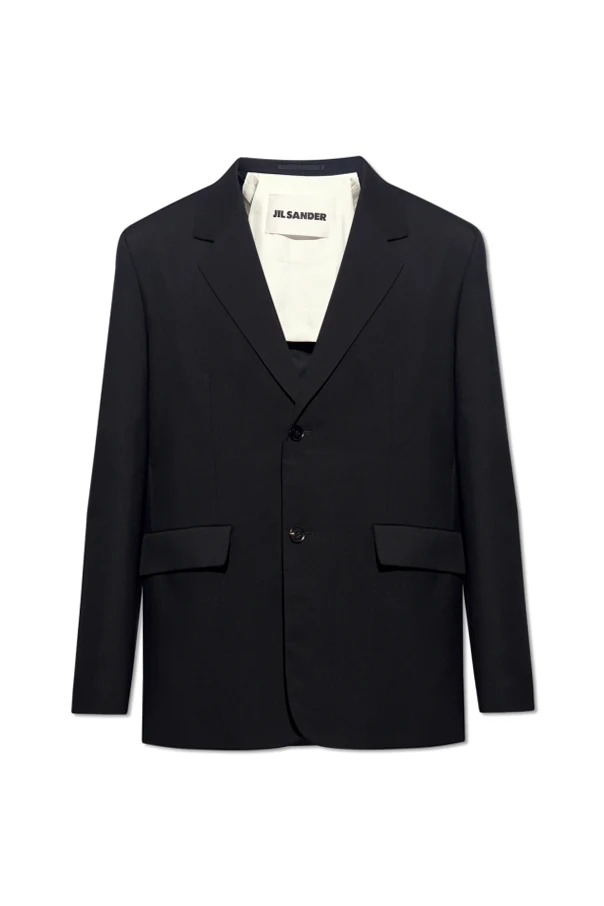 SCHWARZ Blazer with notch lapels