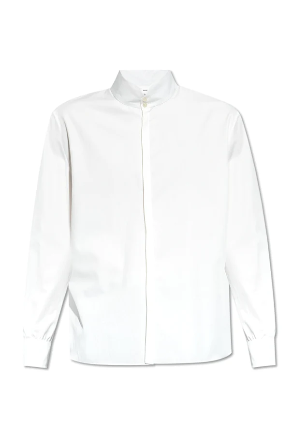 WEISS Shirt with standing collar