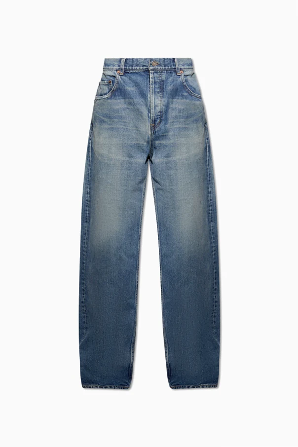 BLUE Jeans with straight legs