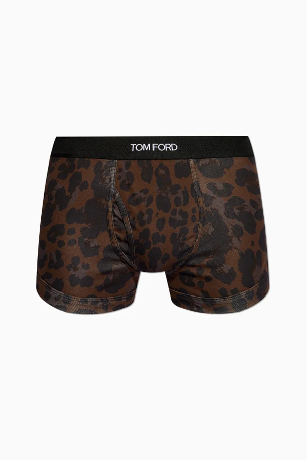 BROWN Cotton Boxer Shorts