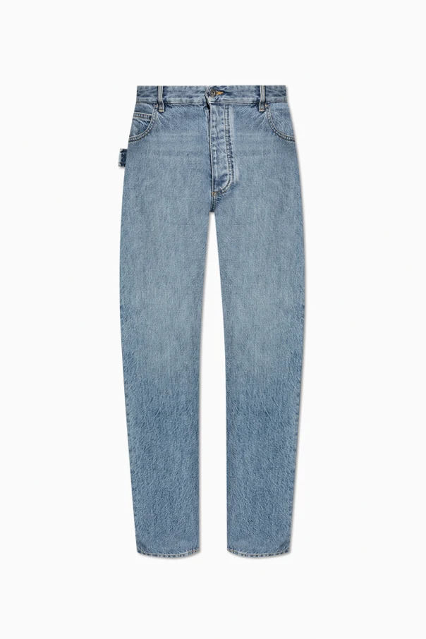 BLUE Straight-leg jeans