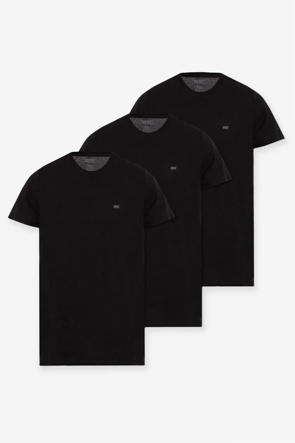 CZARNY Trójpak t-shirtów ‘UMTEE’