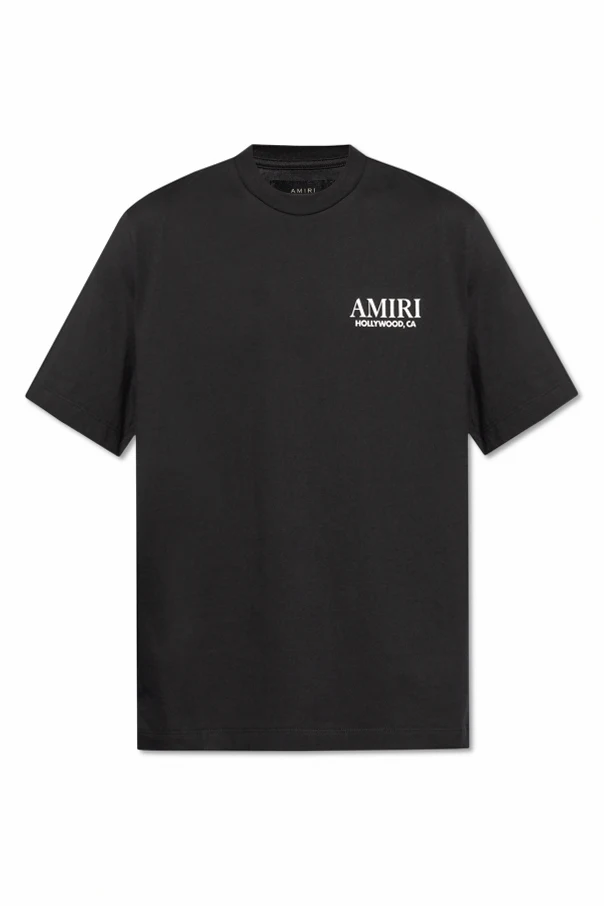 CZARNY T-shirt z nadrukiem