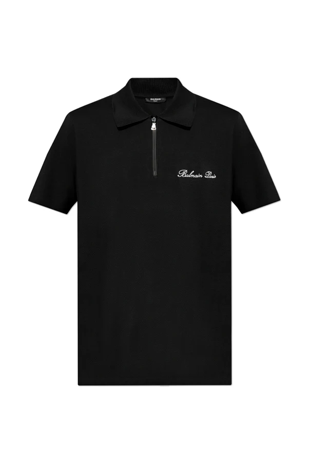 BLACK Polo with logo