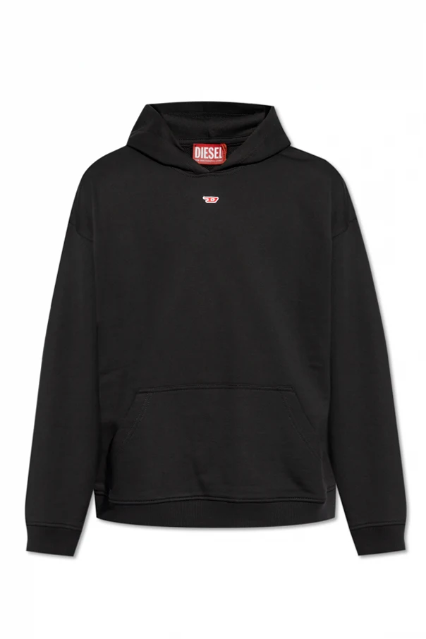 CZARNY Bluza z kapturem ‘S-BOXT-HOOD-D’