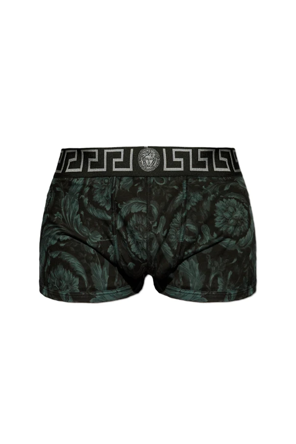 BLACK Patterned Boxers